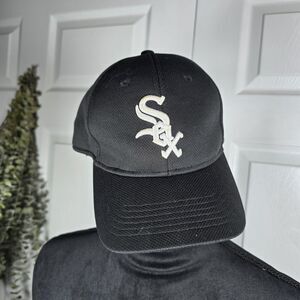 Chicago White Sox Hat Cap OC Sports StrapBack Black MLB Baseball
